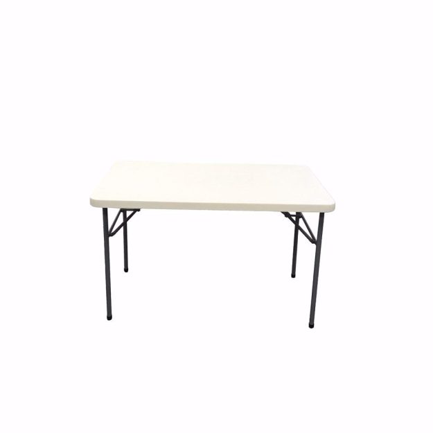 Rectangle plastic folding table 4ft x 30